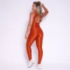 Legging Clássica + Top Liss Compressão Telha